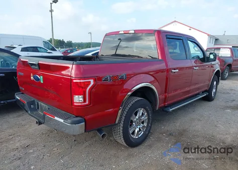 2017 Ford F-150 Xlt from USA, damaged, VIN 1FTEW1EFXHKE32506